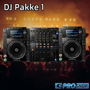 DJ Pakke 1 (CDJ 2000 NXS2, DJM 900 NXS2)